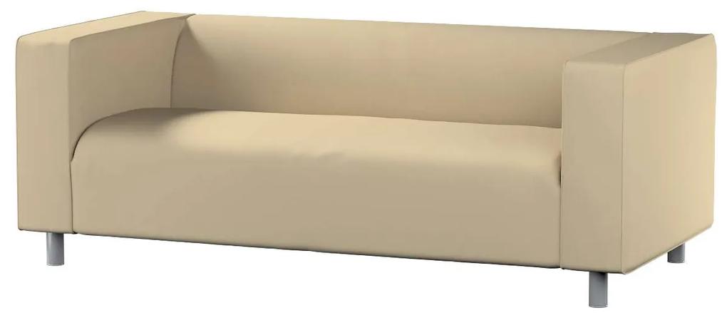 Dekoria IKEA zitbankhoes voor Klippan 2-zitsbank, collectie Living, beige