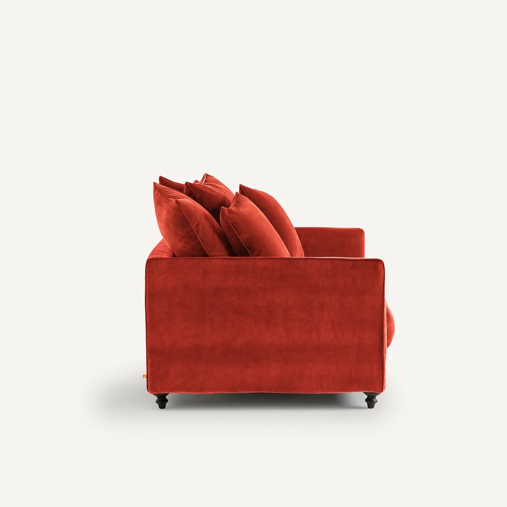 2-zits omvormbare zetel van fluweel, Lazare