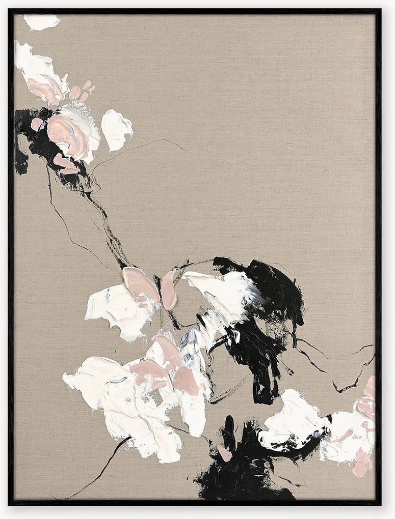 Handbeschilderde canvasdoek Gestures