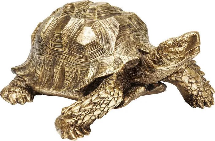 Gouden Deco Schildpad Large
