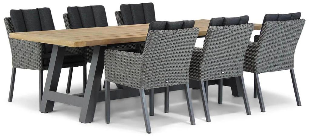 Garden Collections Oxbow/Trente 260 cm dining tuinset 7-delig