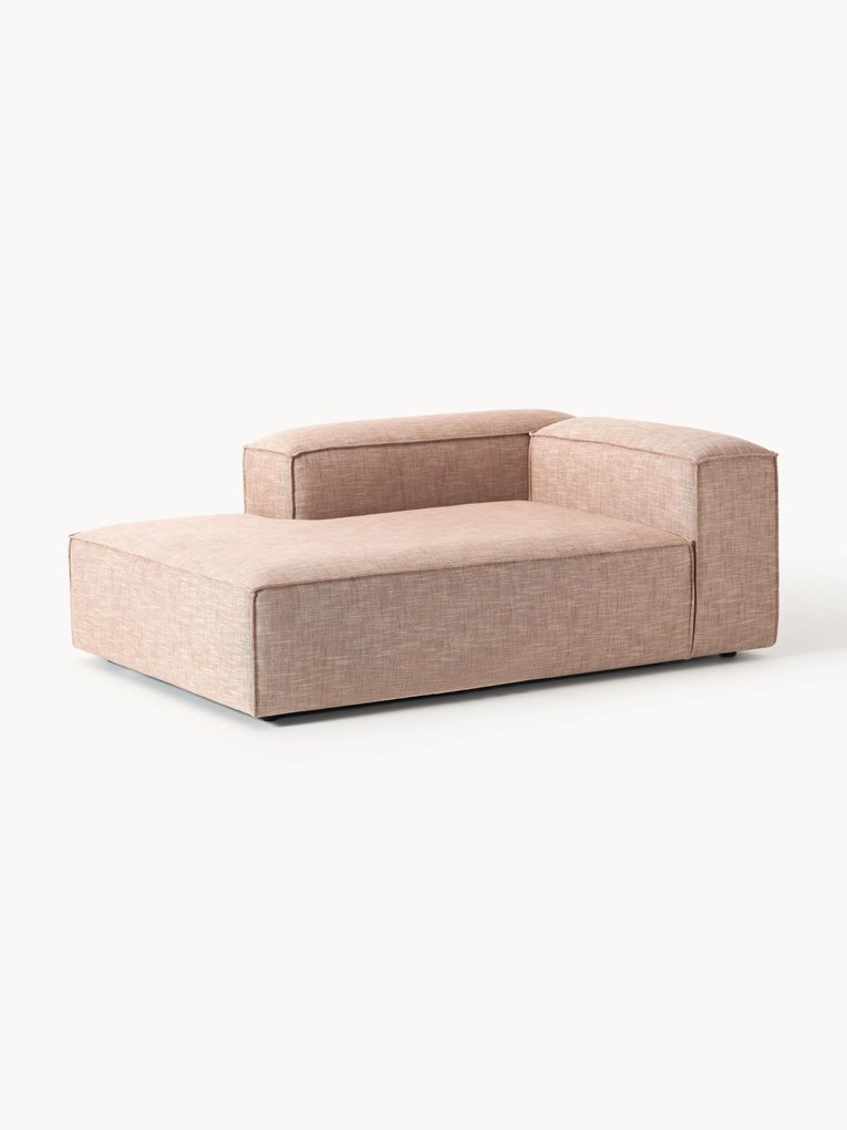 Chaise longue hoekmodule Lennon van linnenmix