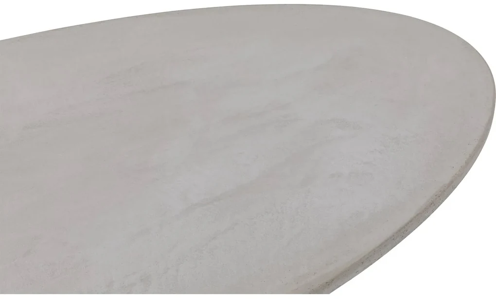 Goossens Eettafel Stone, Ovaal 210 x 120 cm