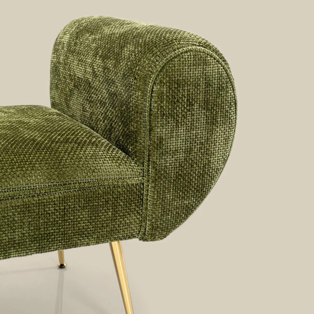 Groen Bankje Met Goud
