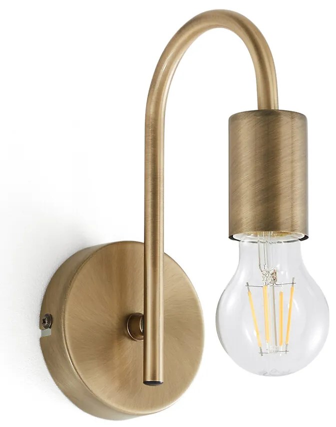 Wandlamp in smeedijzer, Hiba