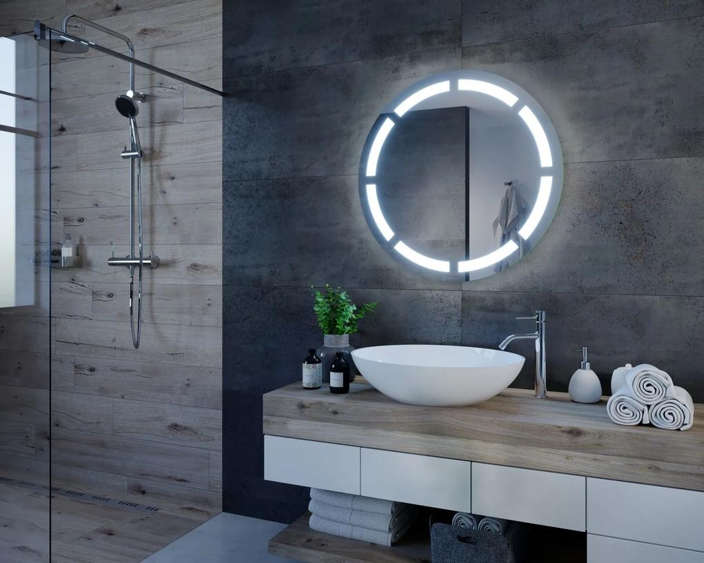 Ronde badkamerspiegel met LED verlichting C2