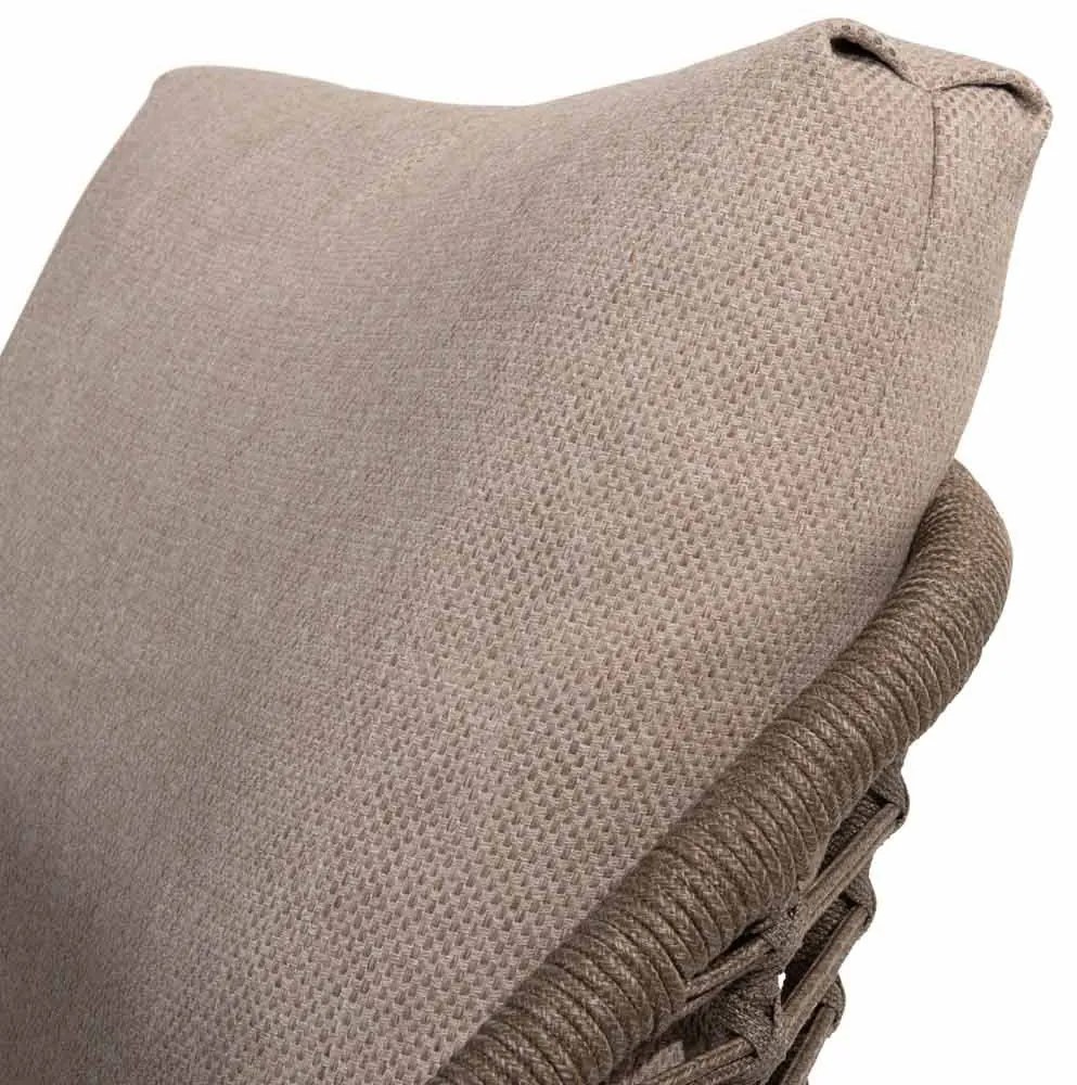 Taste by 4 Seasons Puglia lage tuinset latte met Nevada tafel met keramisch blad 250 cm  Tuinset    taupe weerbestendig