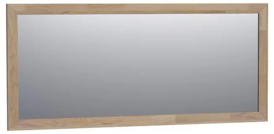 Saniclass Natural Wood spiegel 160x70x1.8cm rechthoek vingerlas zonder verlichting Grey Oak 30096