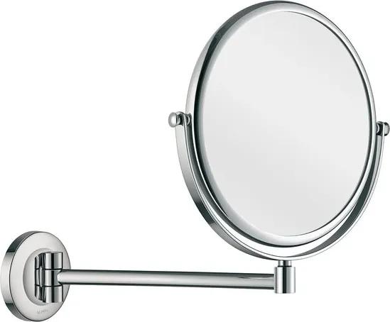 Aliseo Concierge make-up spiegel 24cm messing/staal chroom 020506