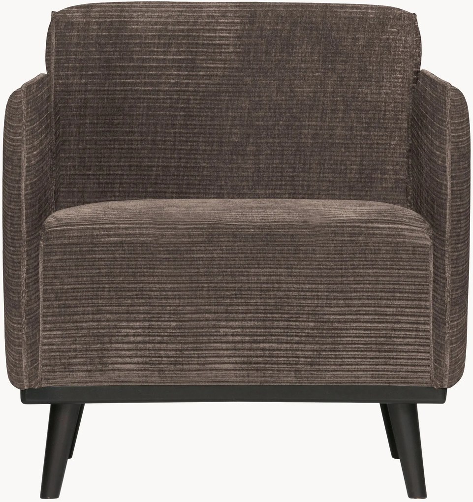 Ribfluwelen fauteuil Statement