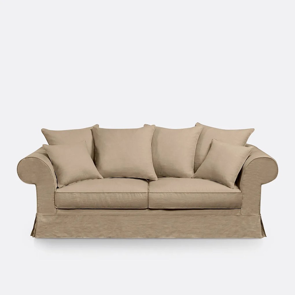 Bank, Comfort BULTEX®, dik linnen, Adelia