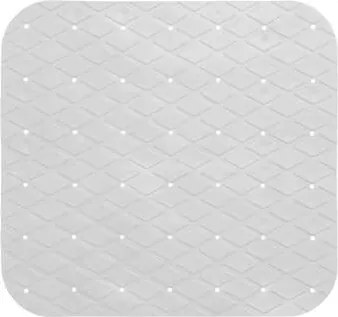 Wit Douche Achterwandpaneel - 50x50 cm - Met Zuignappen