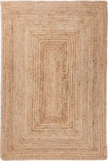 Rechthoekig Juten Vloerkleed Tempo 160 X 240 Cm - Sklum