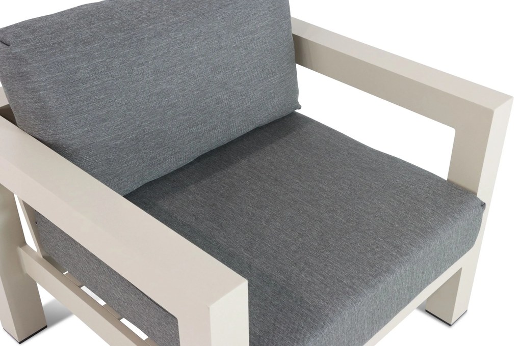 Tuinstoel Aluminium Taupe-naturel-bruin Lifestyle Garden Furniture Luca