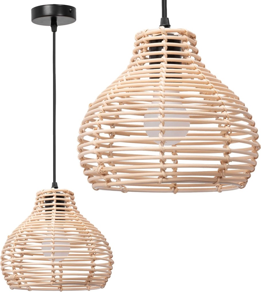 HANGLAMP NATUURLIJK APP984-1CP KLEIN