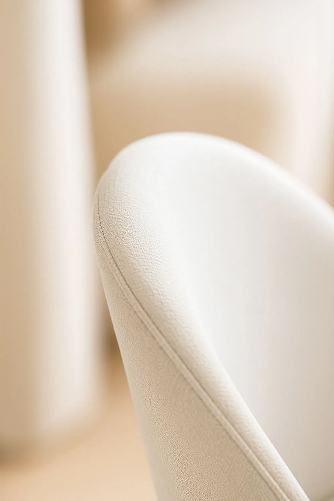 Stoel White Vint Stof