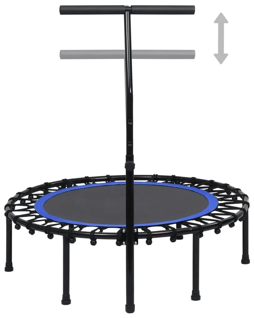 vidaXL Fitnesstrampoline met handgreep 102 cm