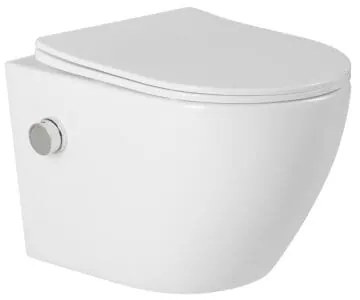 DTG Livorno douche wc met softclose zitting wit glans