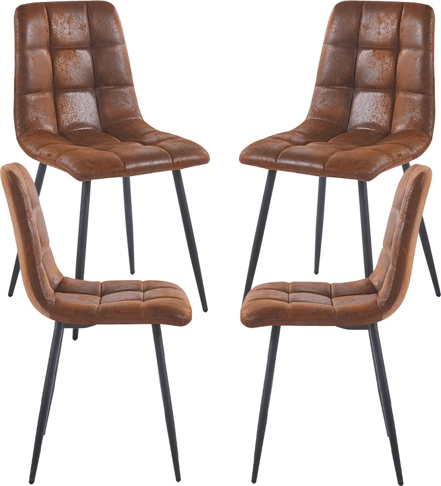 Pack 4 Stuhl Stoelen