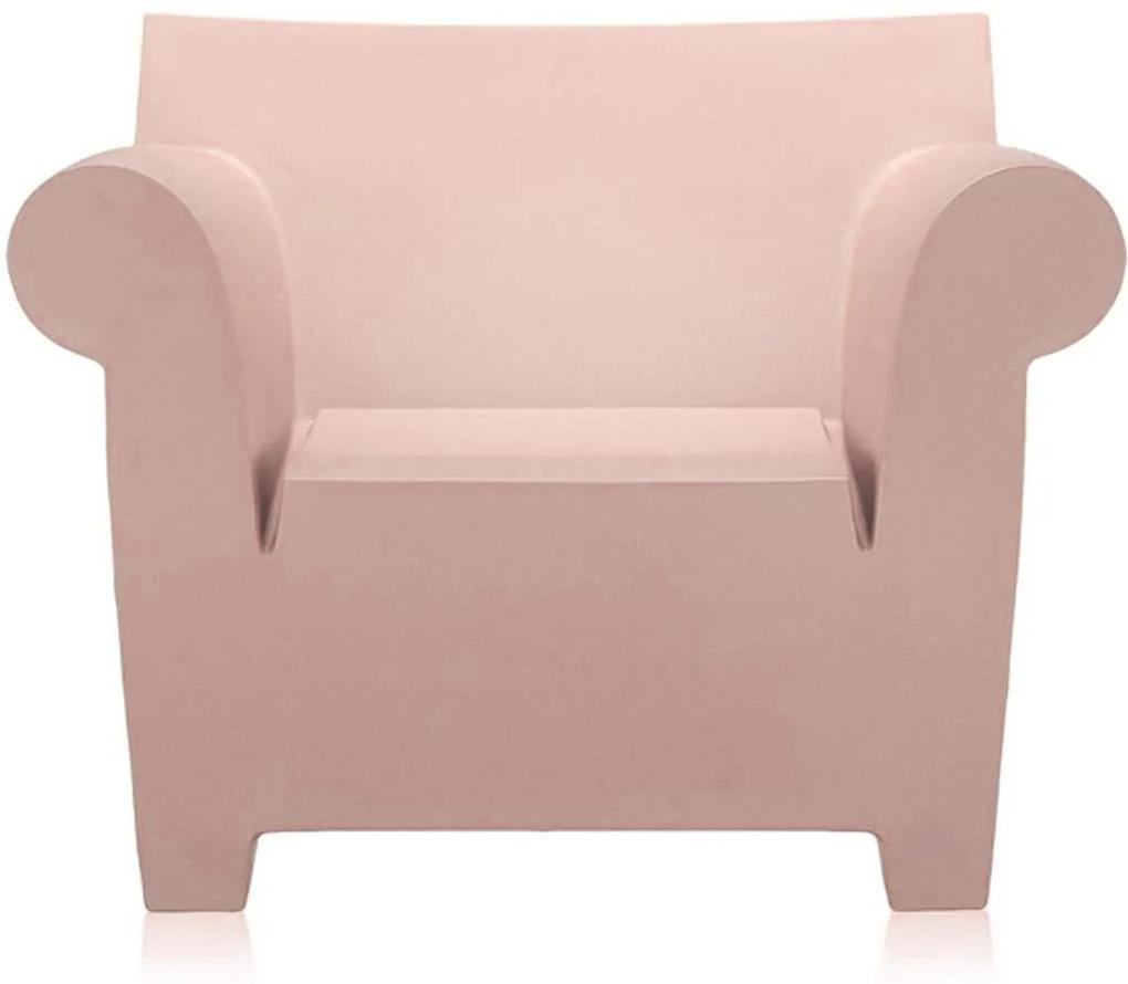 Kartell Bubble Club fauteuil roze