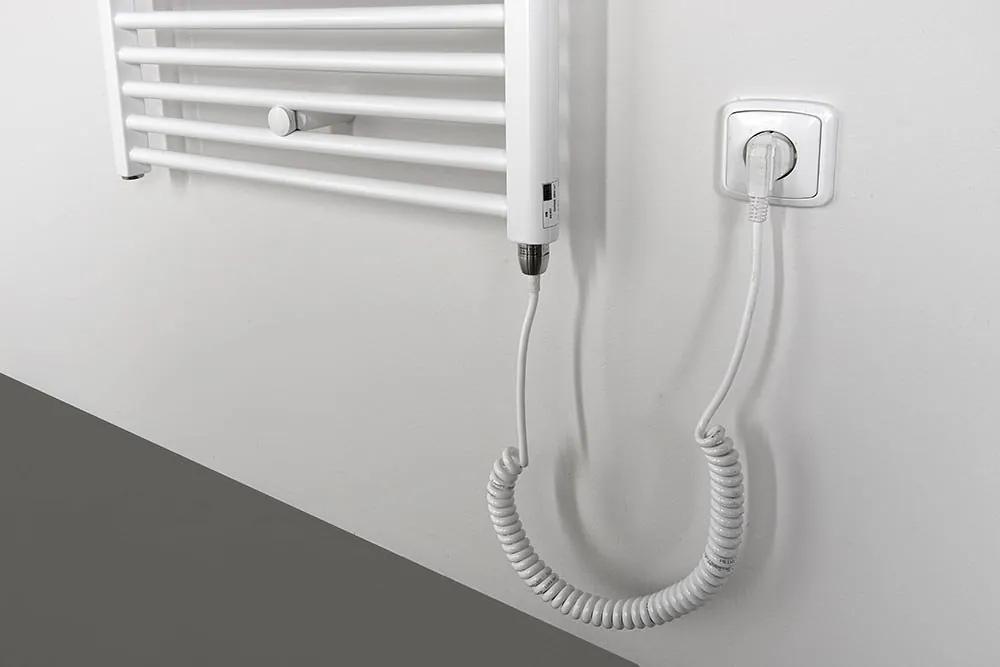 Aqualine Direct elektrische design radiator 60x169cm wit 800 Watt