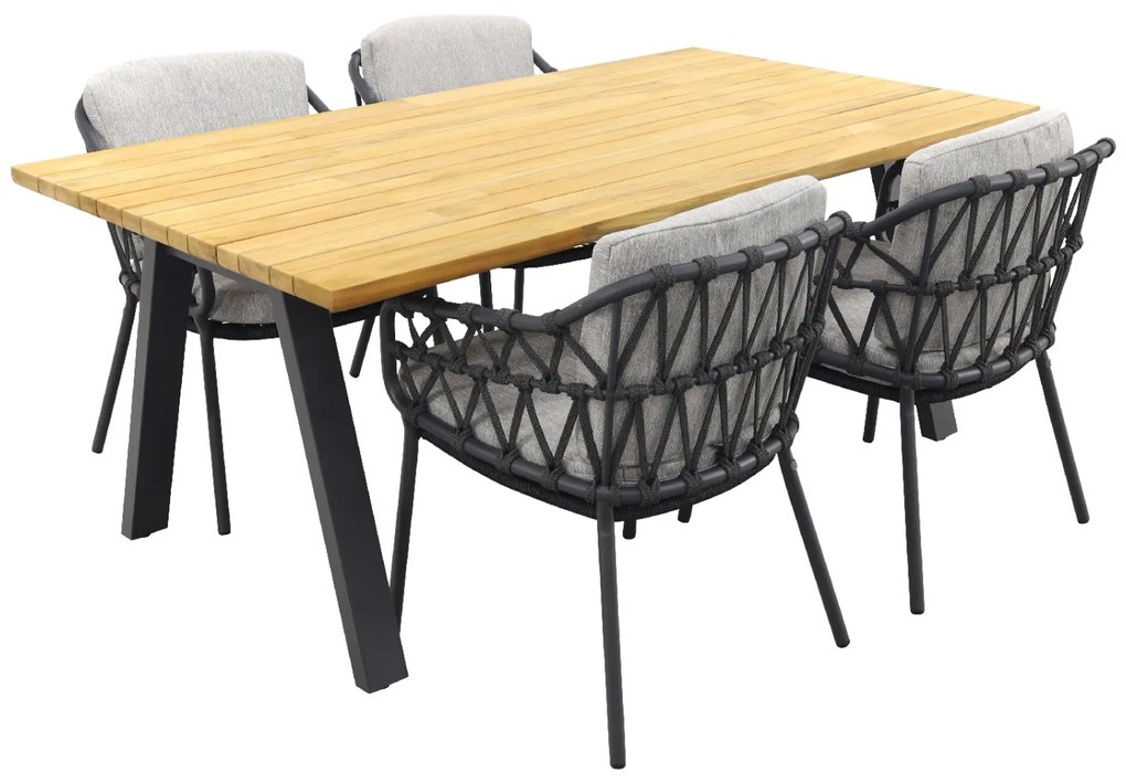 4 Seasons Calpi/Taste Ambassador 180x100 cm. tuinset - 5 delig OP=OP