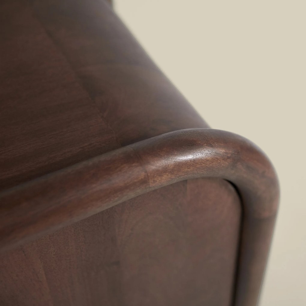 Design Tv-meubel Hout Met Ronde Hoeken 160 Cm - 160x40x55cm.