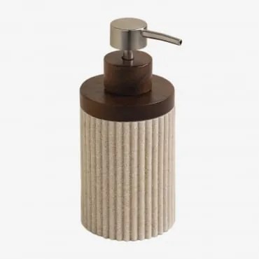Wassila Poliresinzeepdispenser Naakt Beige - Sklum