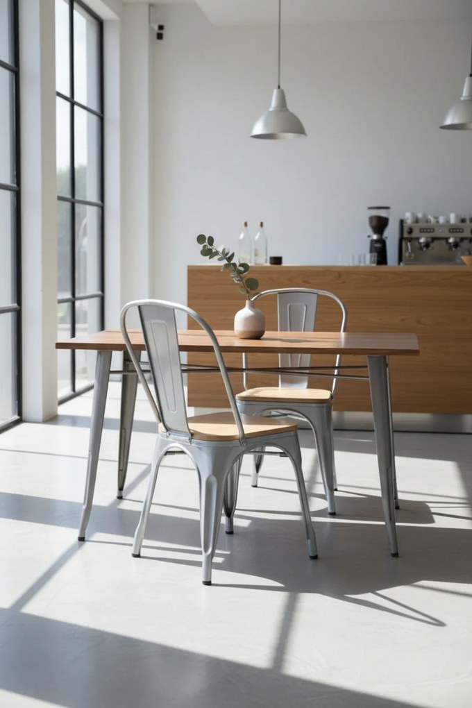 Torix Stoel Natuurlijk Hout