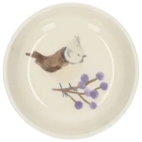 Schaaltje, steengoed, kuifmees,Ø 9 cm