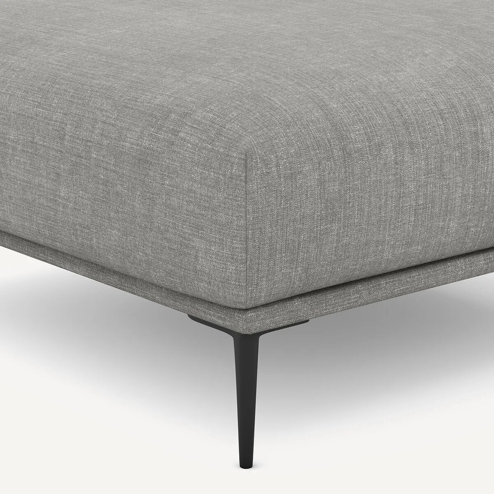 XL voetensteun van katoen en linnen, Oscar, ontwerp Emmanuel Gallina