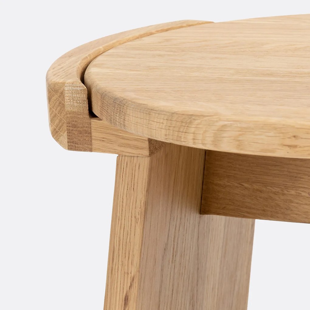 Minikrukje, massief eiken, hoogte 30 cm, TIBET