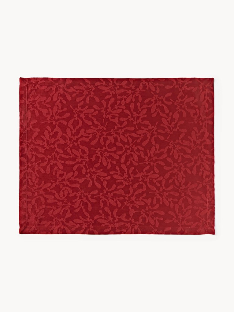 Placemats Hollyn met winters motief, 2 stuks