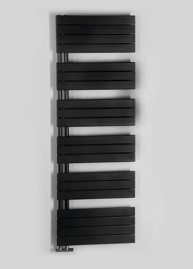 Aqualine Mili radiator mat zwart 60x180cm 927W