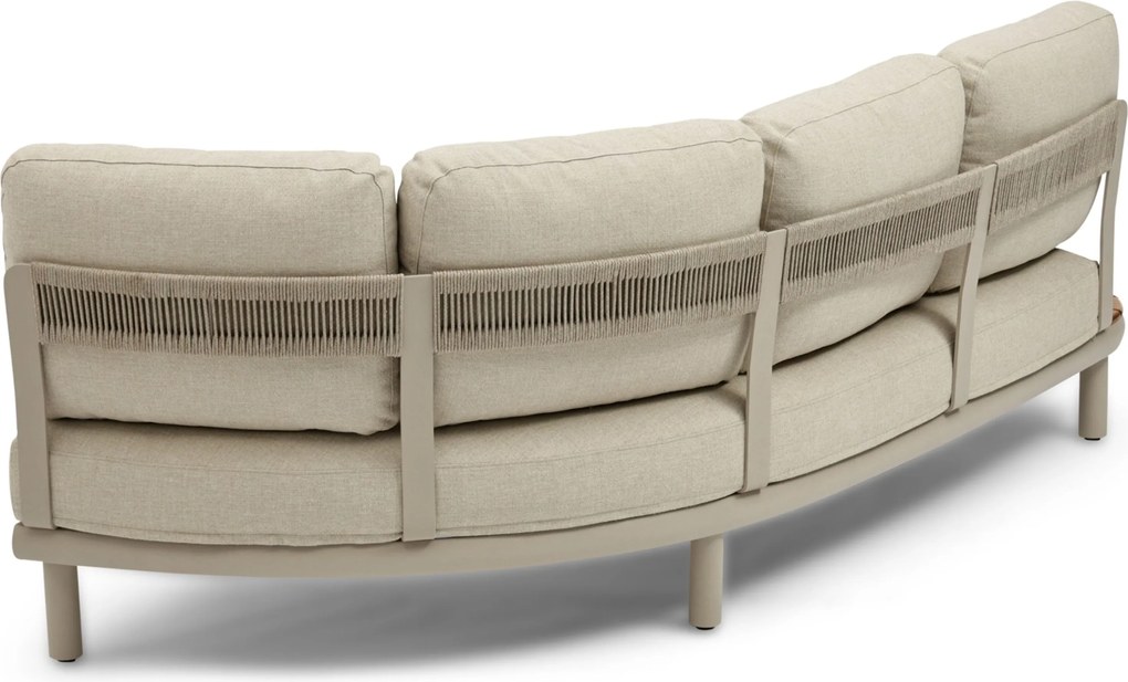 Coco Almara Hoekset Organisch Rope Zand/Beige 2-delig