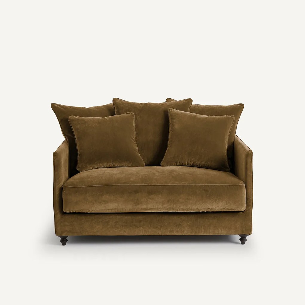 2-zits omvormbare zetel van fluweel, Lazare