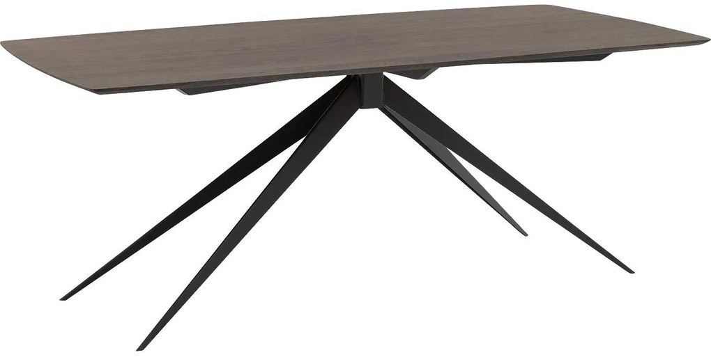 Goossens Excellent Eettafel Uniek, Semi rechthoekig 200 x 100 cm