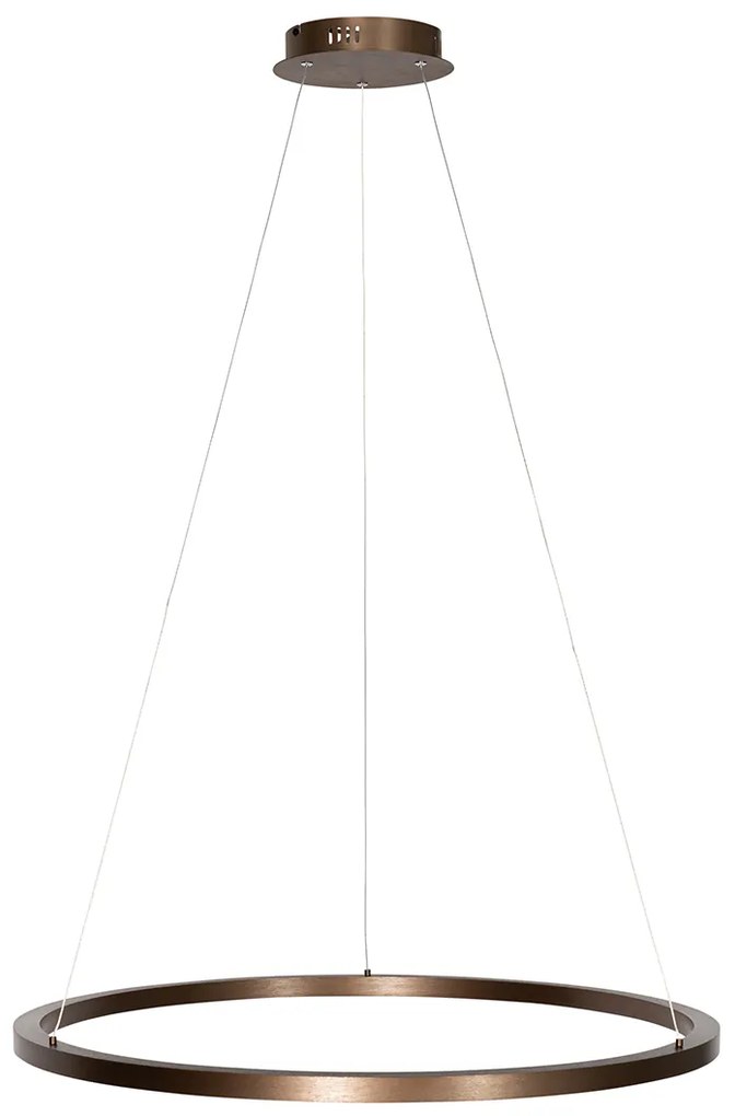 Hanglamp brons 80 cm incl. LED 3-staps dimbaar - Girello