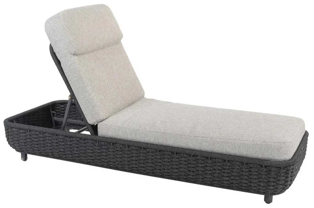 4 Seasons Outdoor Lido sunbed antraciet SALE Ligbed antraciet weerbestendig