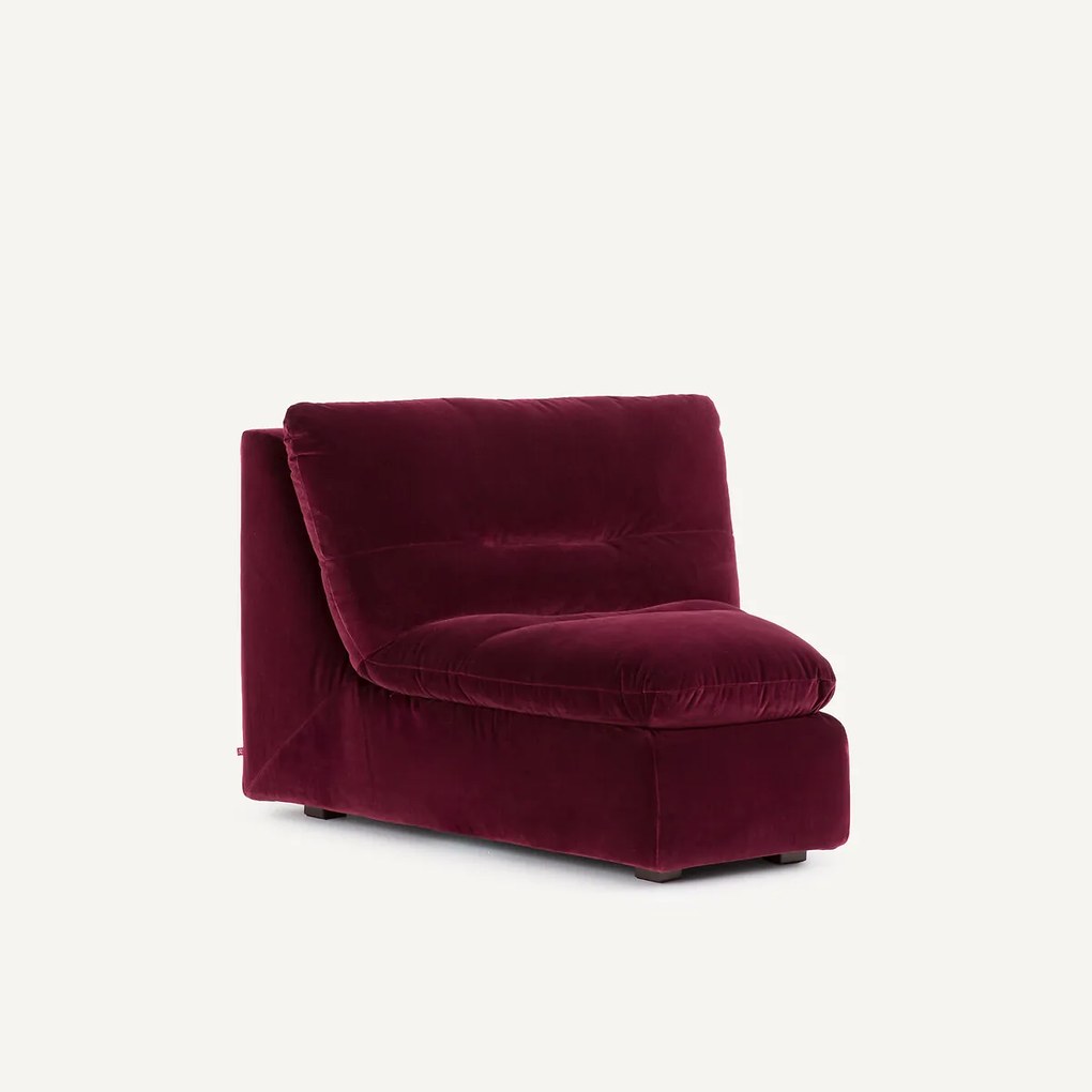 Modulaire hoek in fluweel, GIULIANO