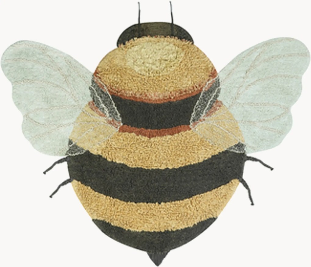 Wasbaar kindervloerkleed Bee