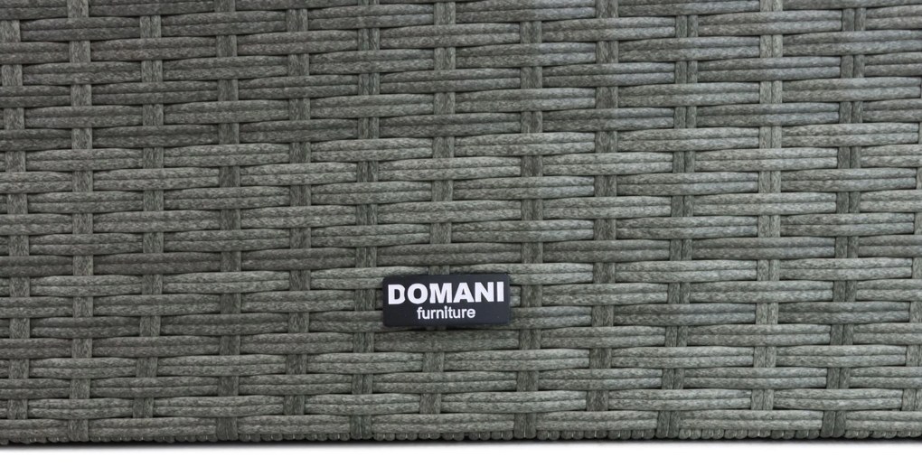Hoek loungeset 5 personen Wicker Grijs Domani Furniture Rocco
