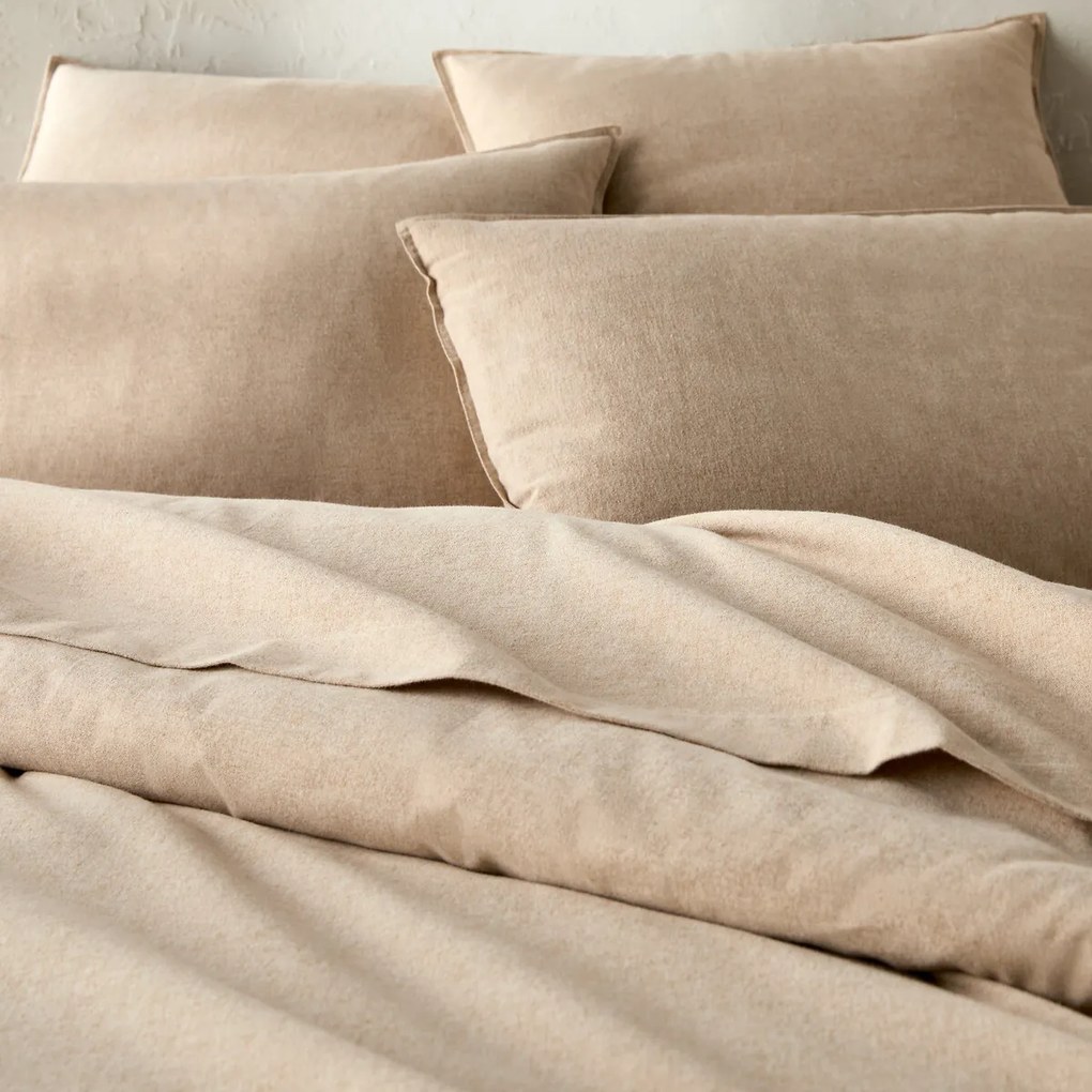 Dekbedovertrek, katoenen chambray flanel, Clara