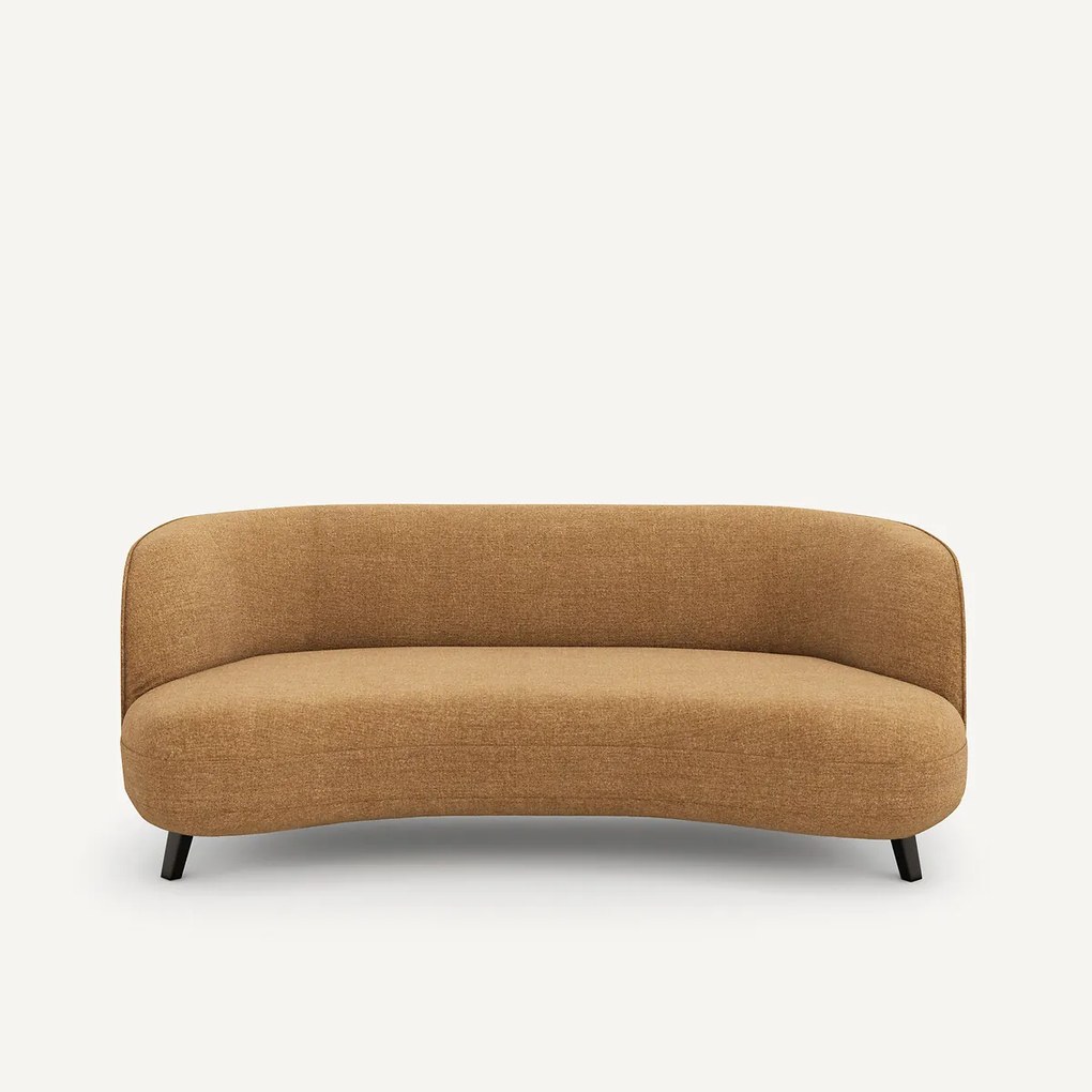 3-zits bank, in gerecycled chenille, Rosebury