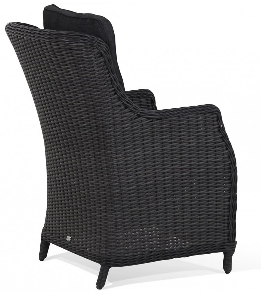 Tuinstoel Wicker Zwart Garden Collections Buckingham
