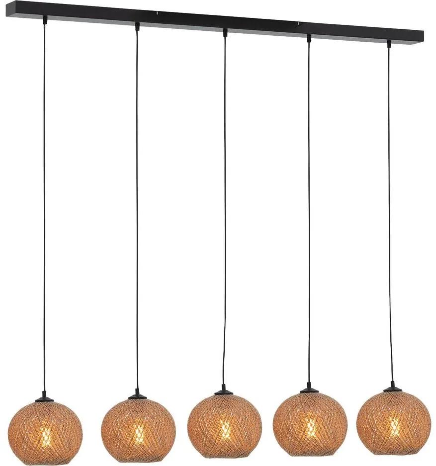Goossens Hanglamp Noanne, Hanglamp met 5 lichtpunten