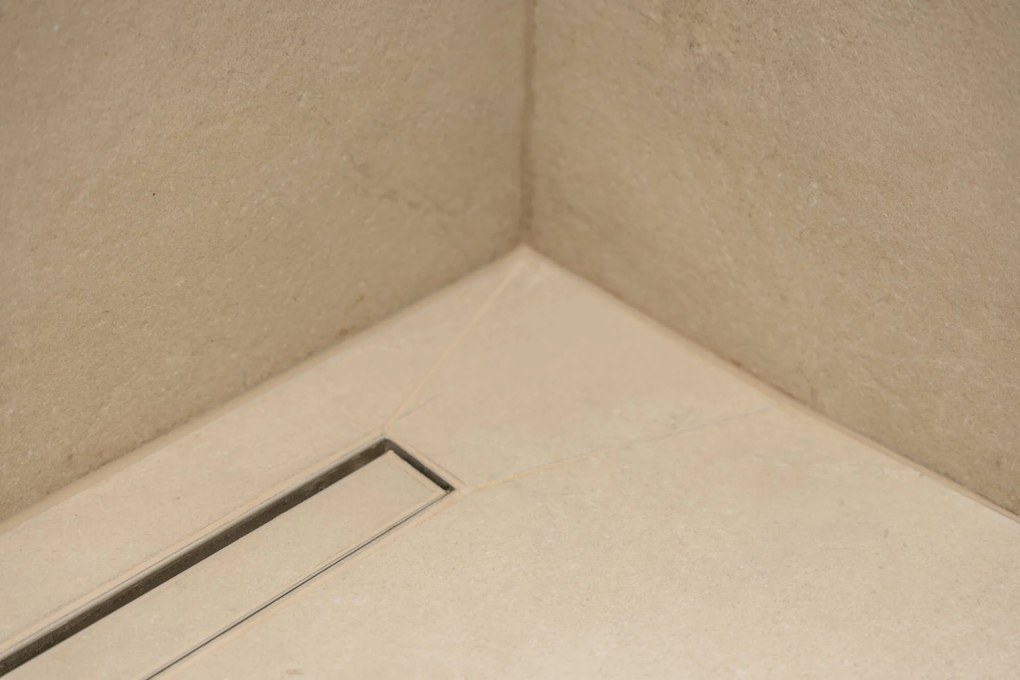 Easy Drain Compact 30 TAF afvoergoot 80 cm rooster als zero of tegel design RVS