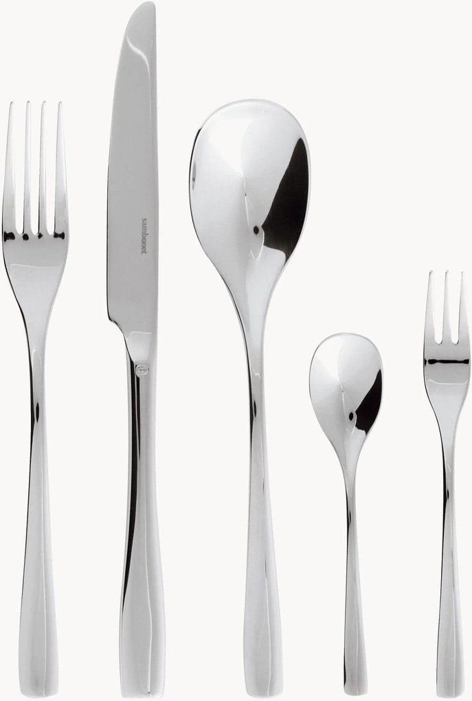 Bestekset Sintesi van edelstaal, 6 personen, 30-delig