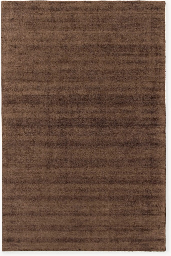 Handgeweven viscose vloerkleed Jane