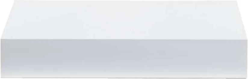 Wandplank - hoogglans wit - 3,8x60x23,5 cm - Leen Bakker